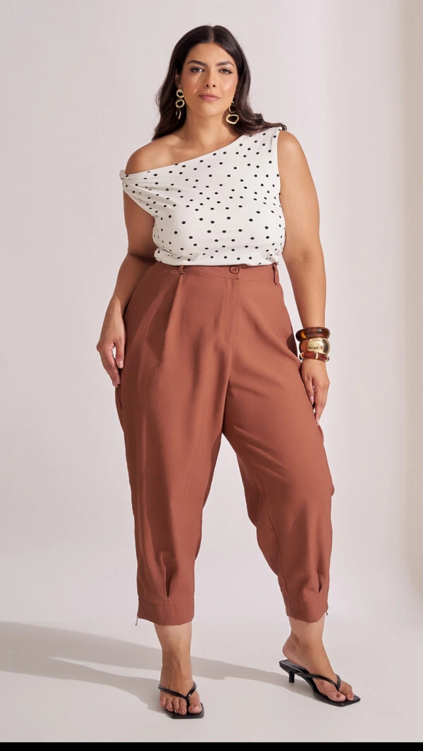 calca cenoura viscose collab kayla