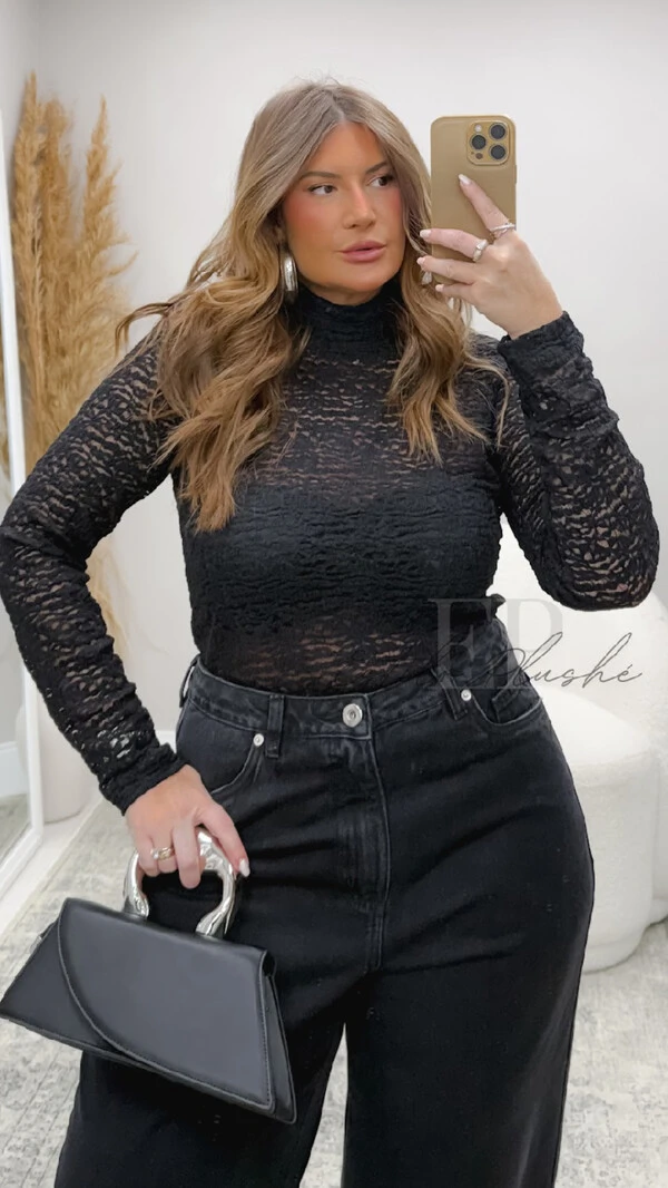 Blusa renda poliamida provador tellos