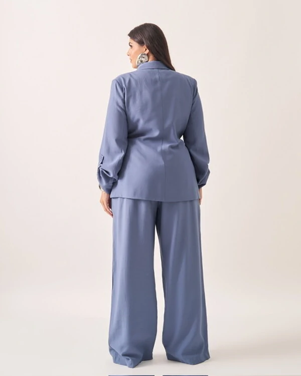 blazer nivea alfaiataria viscose com transpasse kayla