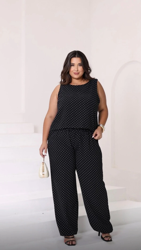 Regata midi crepe lore