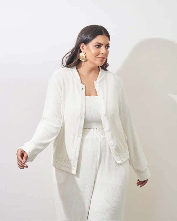 jaqueta malha kayla olivia