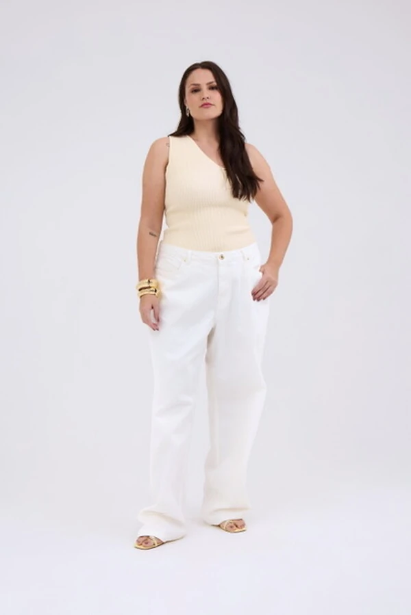 calca jeans reta off white izzat