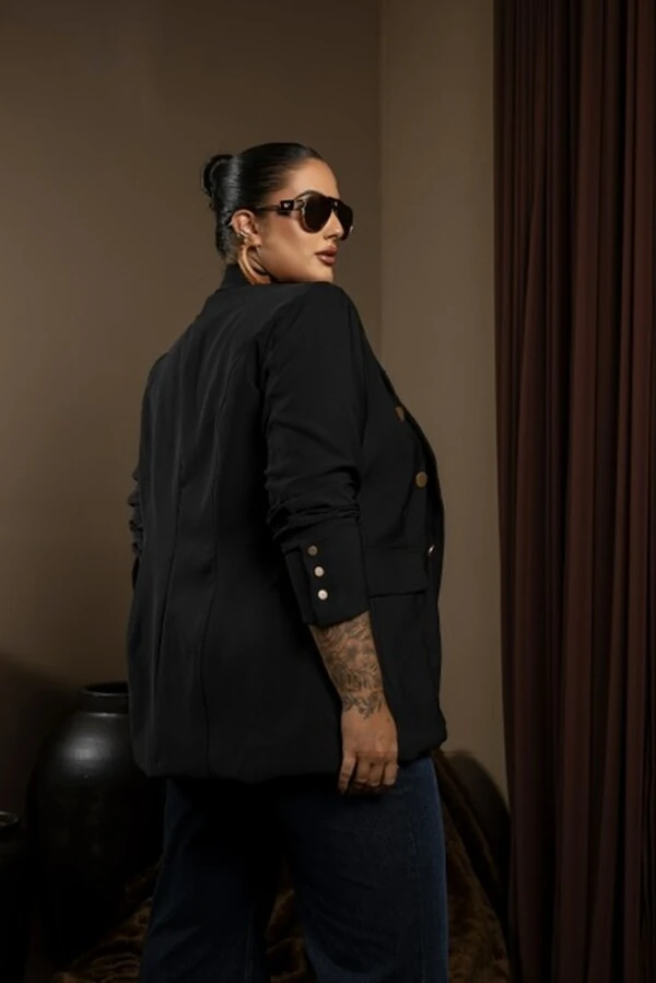 pre venda blazer alfaiataria alongado divas