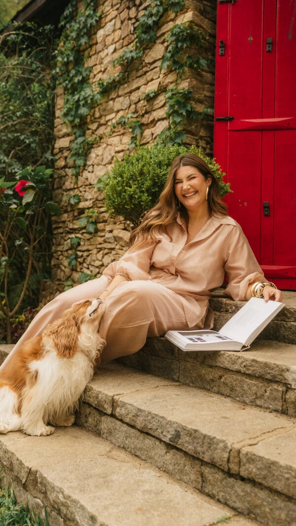 calca reta liocel forro de shorts collab kayla