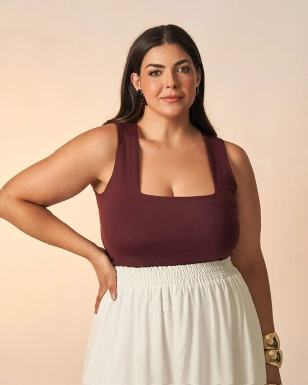 regata flora malha poliamida kayla