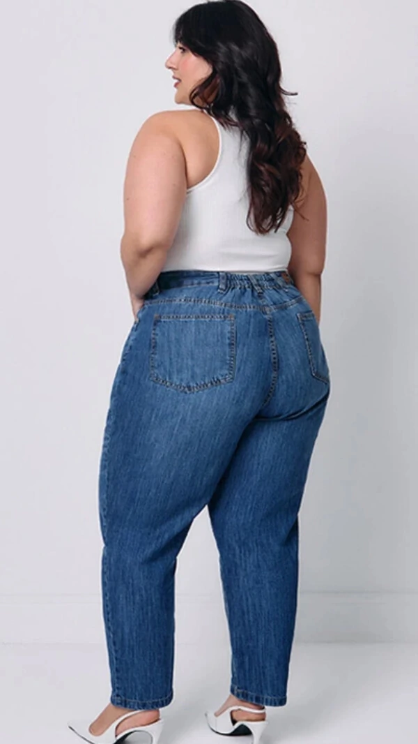 Calca mom jeans izzat