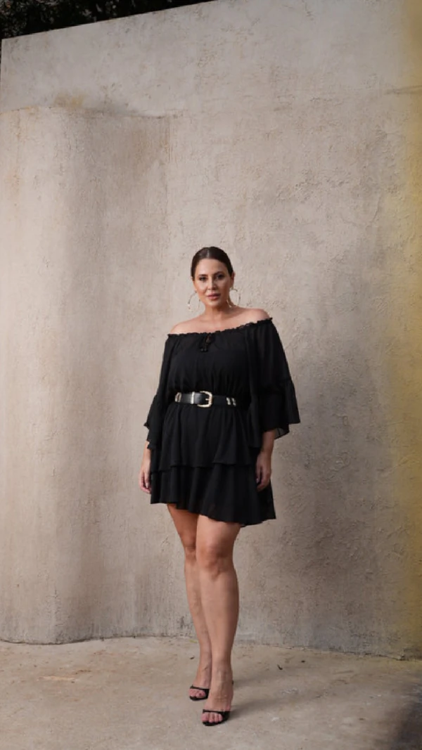 vestido curto atacama cigana quebela