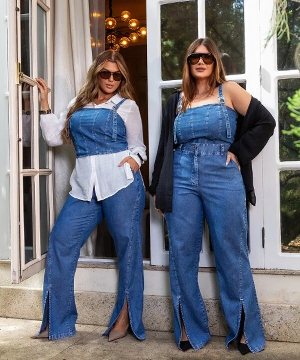 Pre venda Calça jeans com recortes mr fr