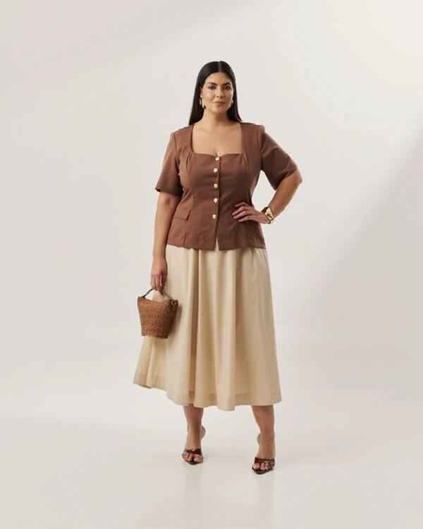 blusa lady girl quebela