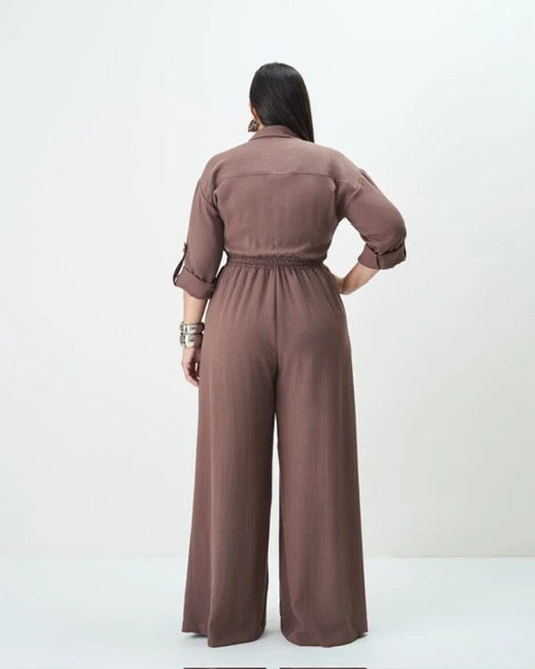 macacao pantalona ziper quebela