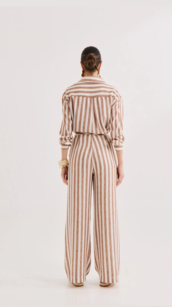 Conjunto stripes euro golden quebela