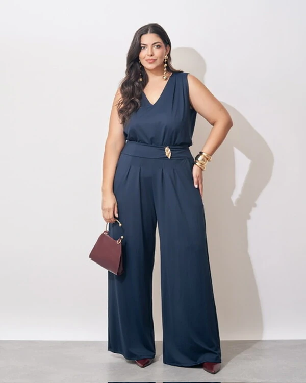 calca poliamida com elastano andreza kayla