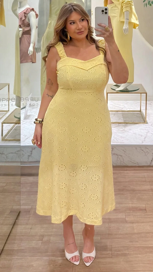 Vestido malha lasie upper