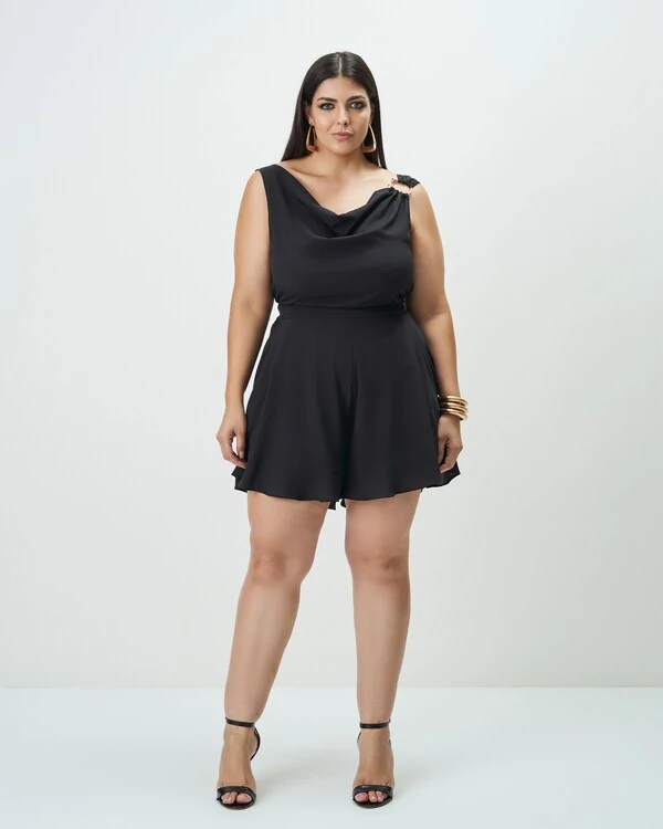 macaquinho degage com argola quebela