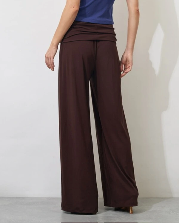 calca tricot cos largo kayla