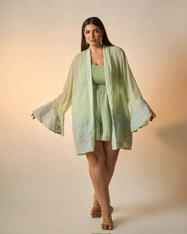 kimono liocel mandi bordado kayla