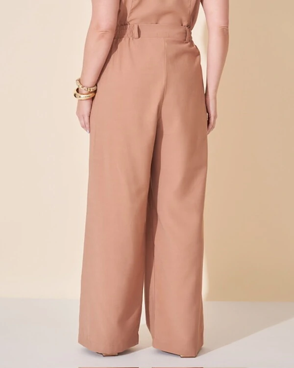 calca alfaiataria viscose nature kayla