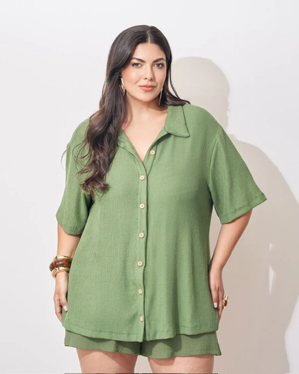 camisa over malha kayla