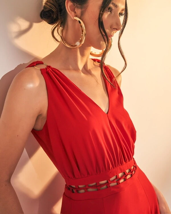 vestido longo belle trabalhado handmade quebela