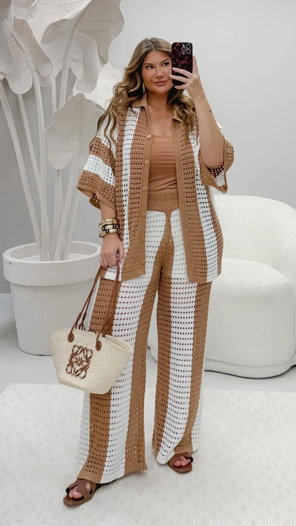 conjunto tricot gringa calca planet