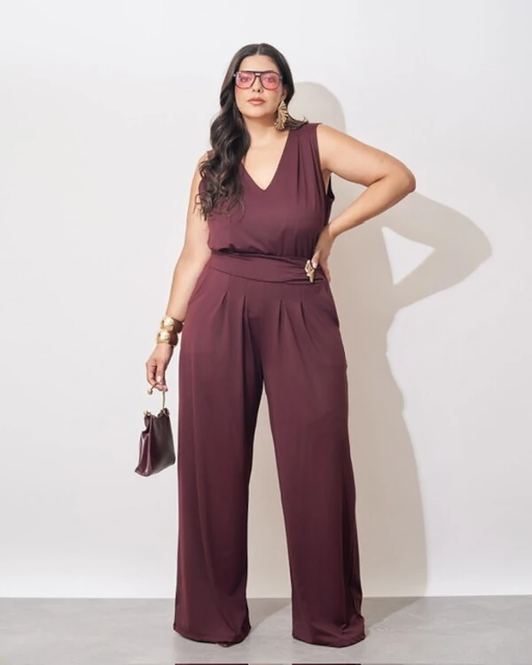 calca poliamida com elastano andreza kayla