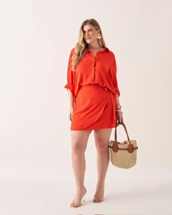 Camisa poll viscolinho kayla