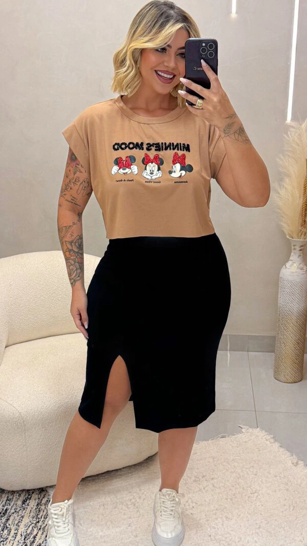 Cropped midi minnie