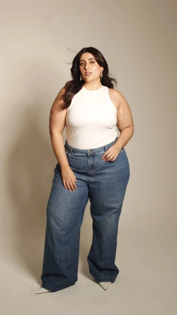 Calca jeans widleg izzat