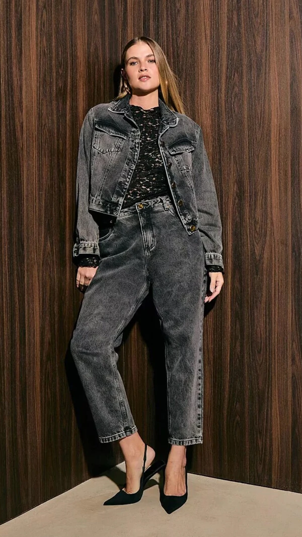 jaqueta jeans black bruna izzat