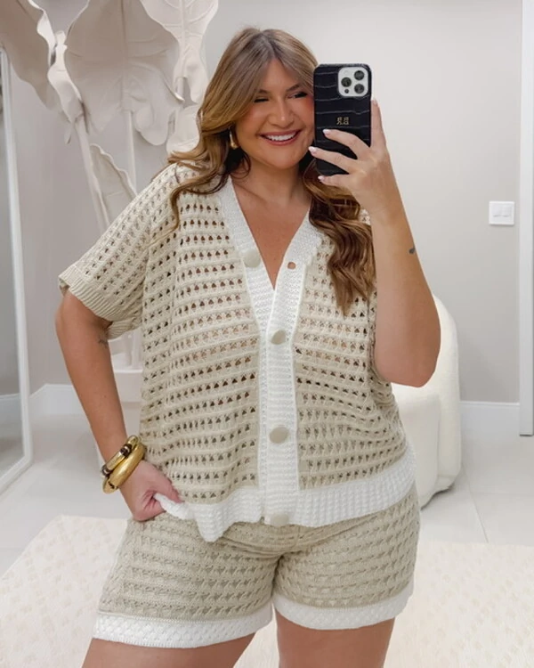 conjunto tricot detalhe lateral planet