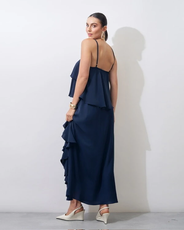 regata crepe babado lidia kayla