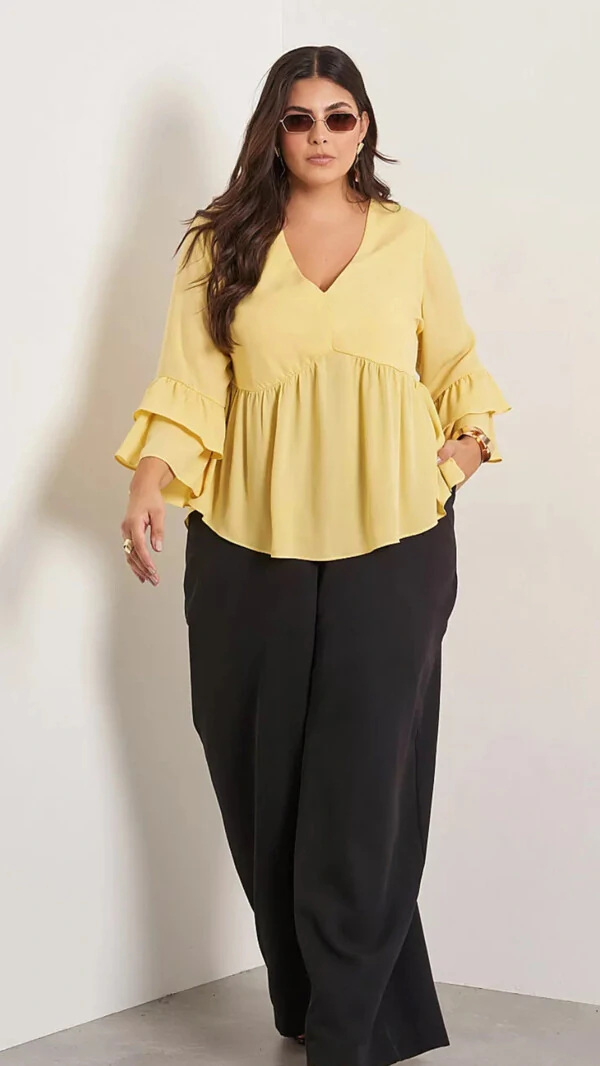 blusa flora crepe ggt kayla