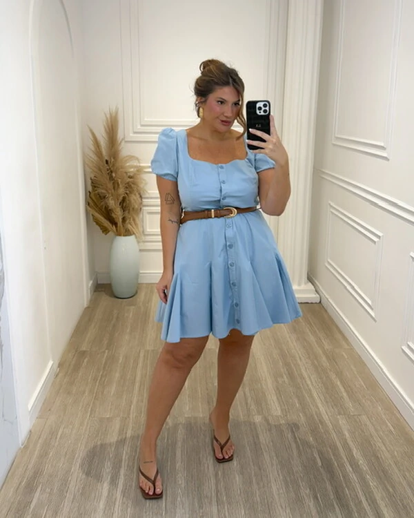 vestido lovely quebela