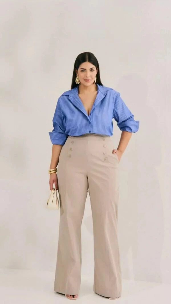 camisa stripes algodao quebela