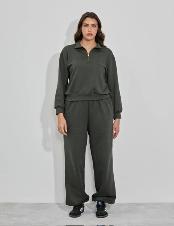 calca moletom jogger kayla