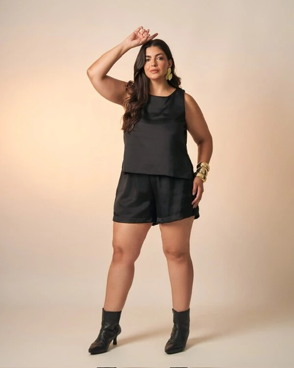 regata melissa tecido poliester acetinado kayla