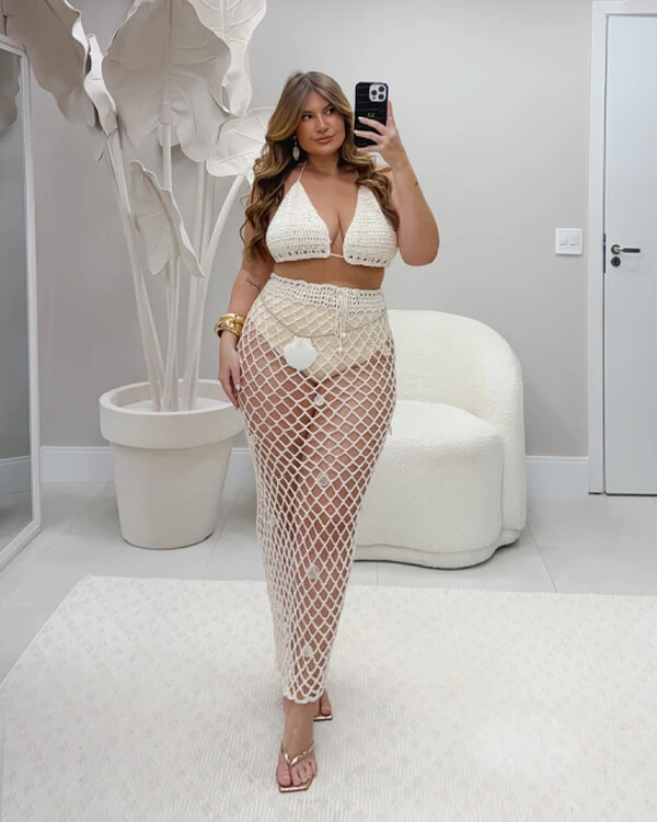 saia crochet madreperola planet