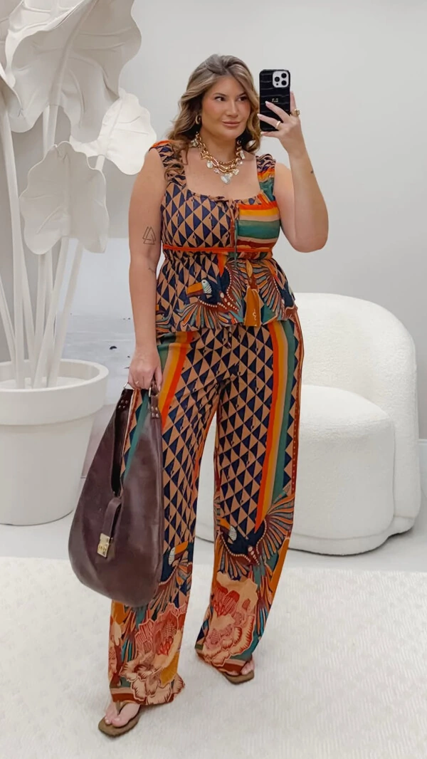 blusa estampa daiane lore