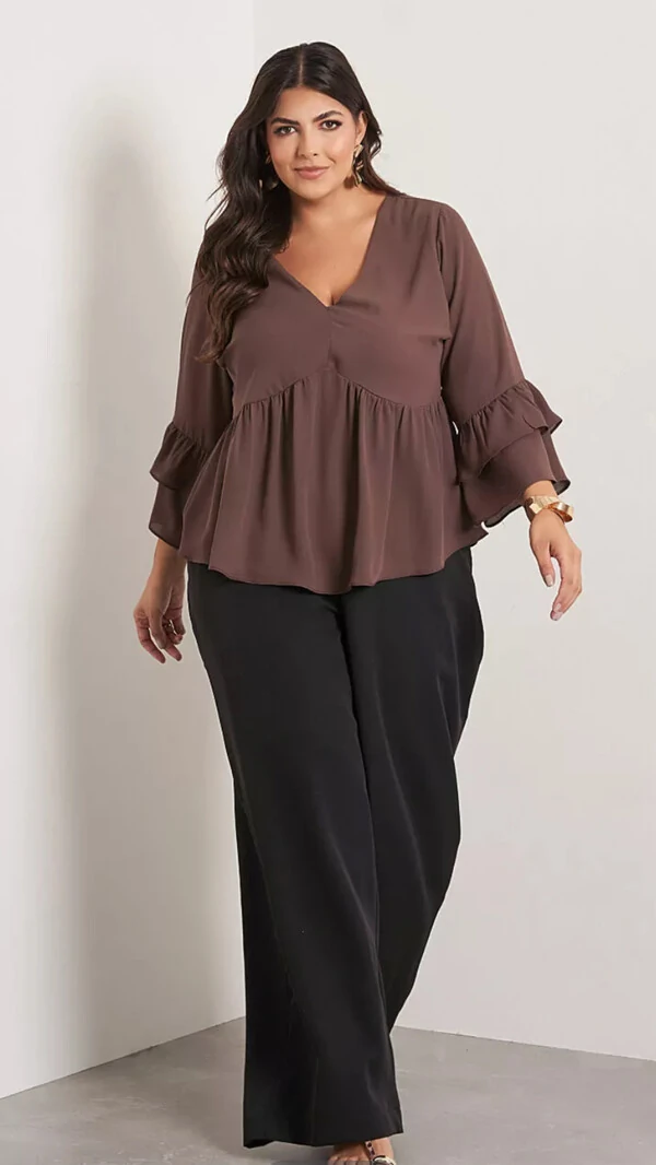 blusa flora crepe ggt kayla