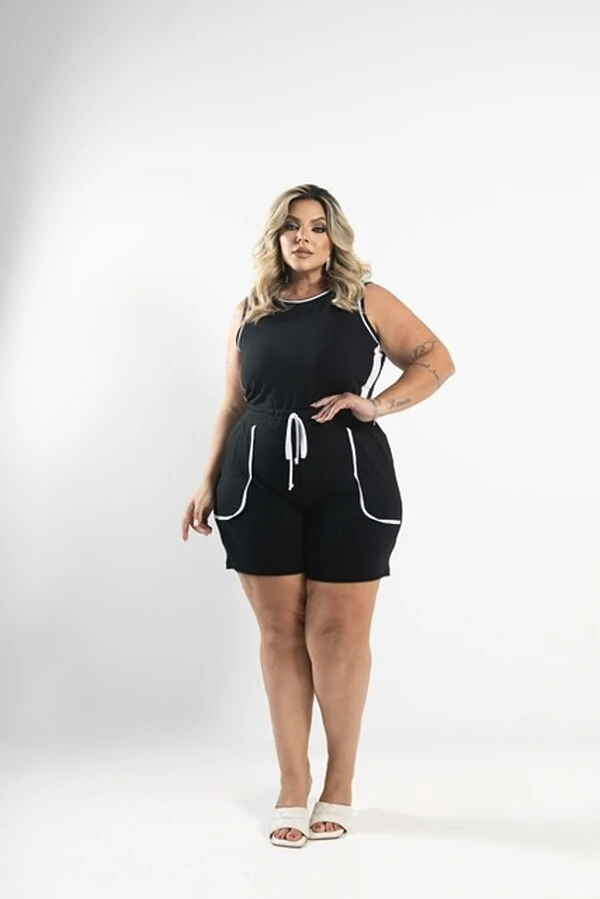 pre venda conjunto malha moletinho bicolor gratidao milan