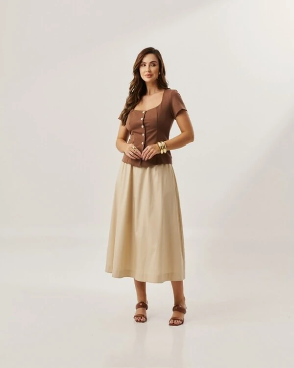 blusa lady girl quebela