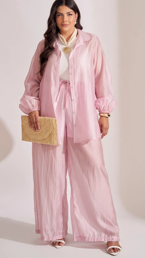 calca reta liocel forro de shorts collab kayla