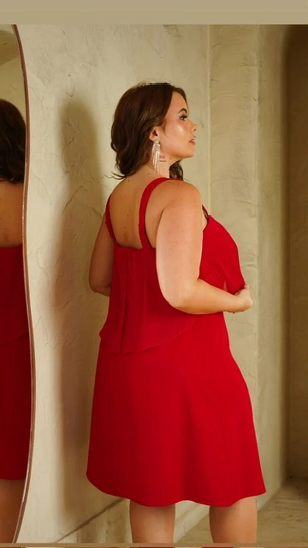 vestido amalfi em chiffon upper