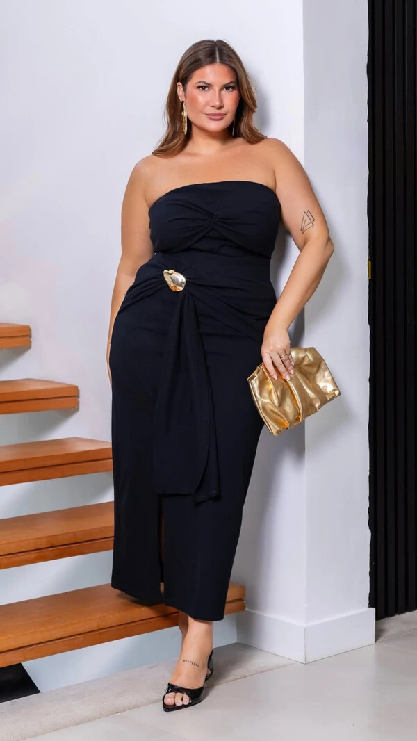 pre venda conjunto canelado tomara que caia com fivela mr fr