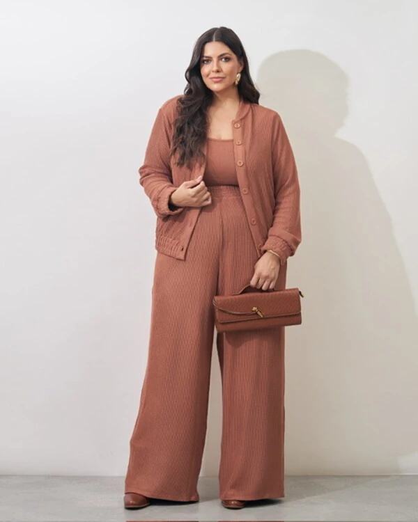 calca malha kayla june