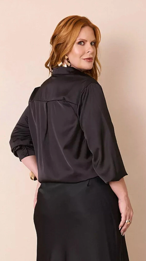 camisa andy acetinada