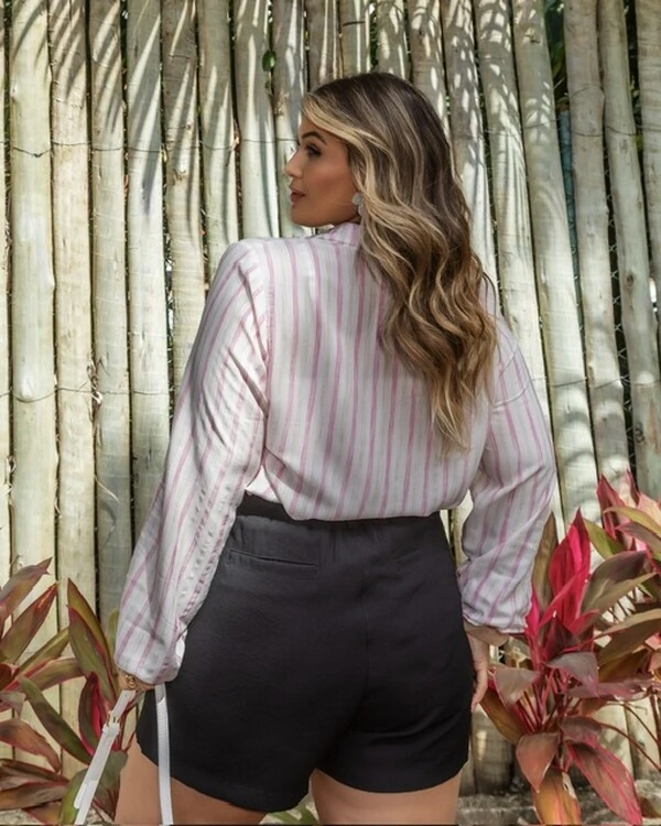 pre venda shorts recortes alfaiataria sarjada mr fr