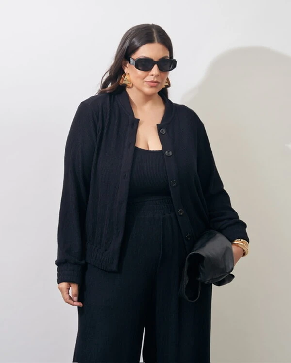 jaqueta malha kayla olivia