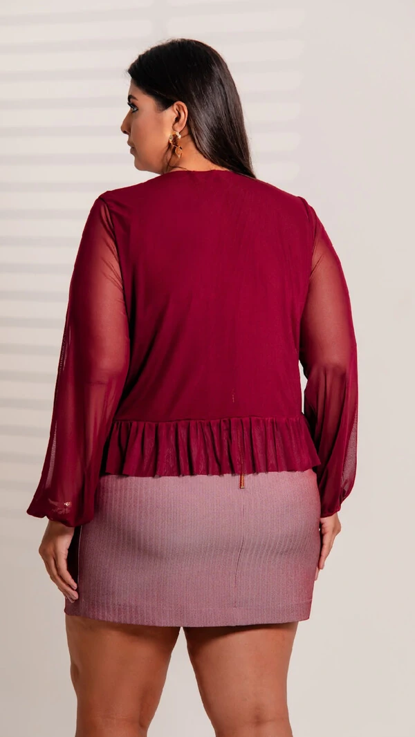Blusa tule vellure upper