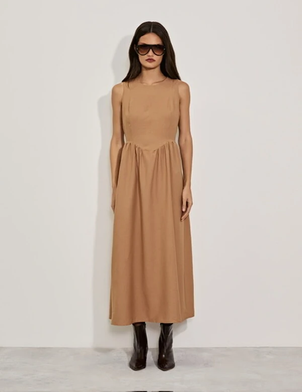 vestido midi cora kayla